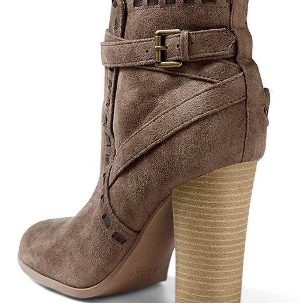 Venus Wrap Stitch Detail boots Size 8 - Picture 7 of 8